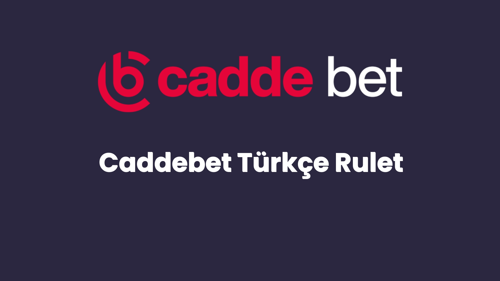 caddebet turkce rulet 146